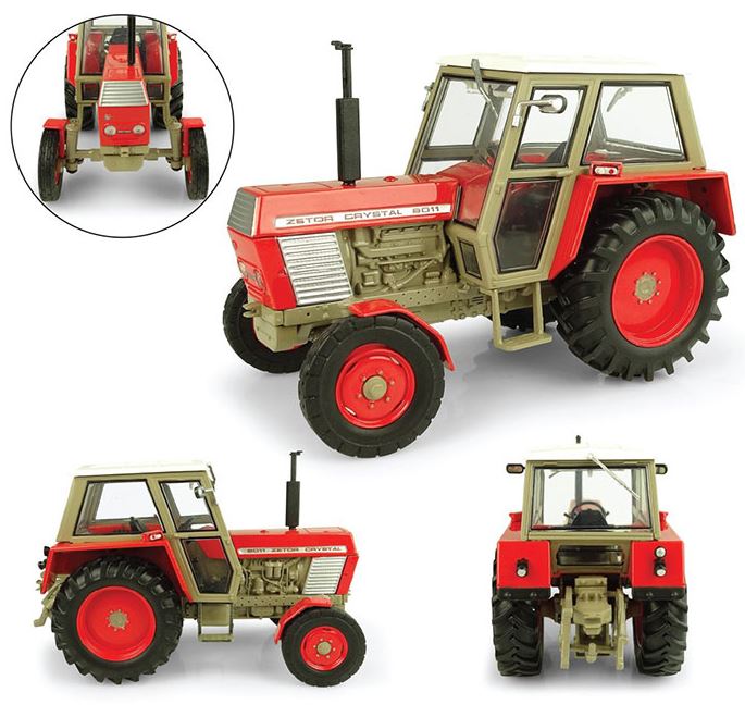 Zetor Crystal 8011 2wd - Rood/Goud